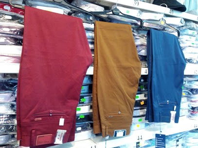 Kolorowe spodnie bawełniane